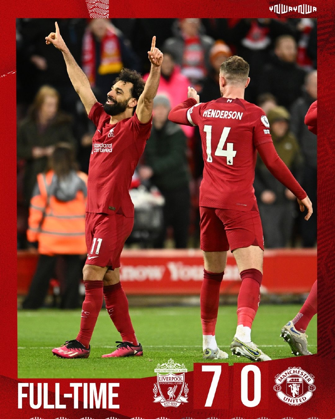 开云-包含利物浦观众热烈欢呼！，萨拉赫迎来二十赛季出色发挥比赛高潮迭起的词条